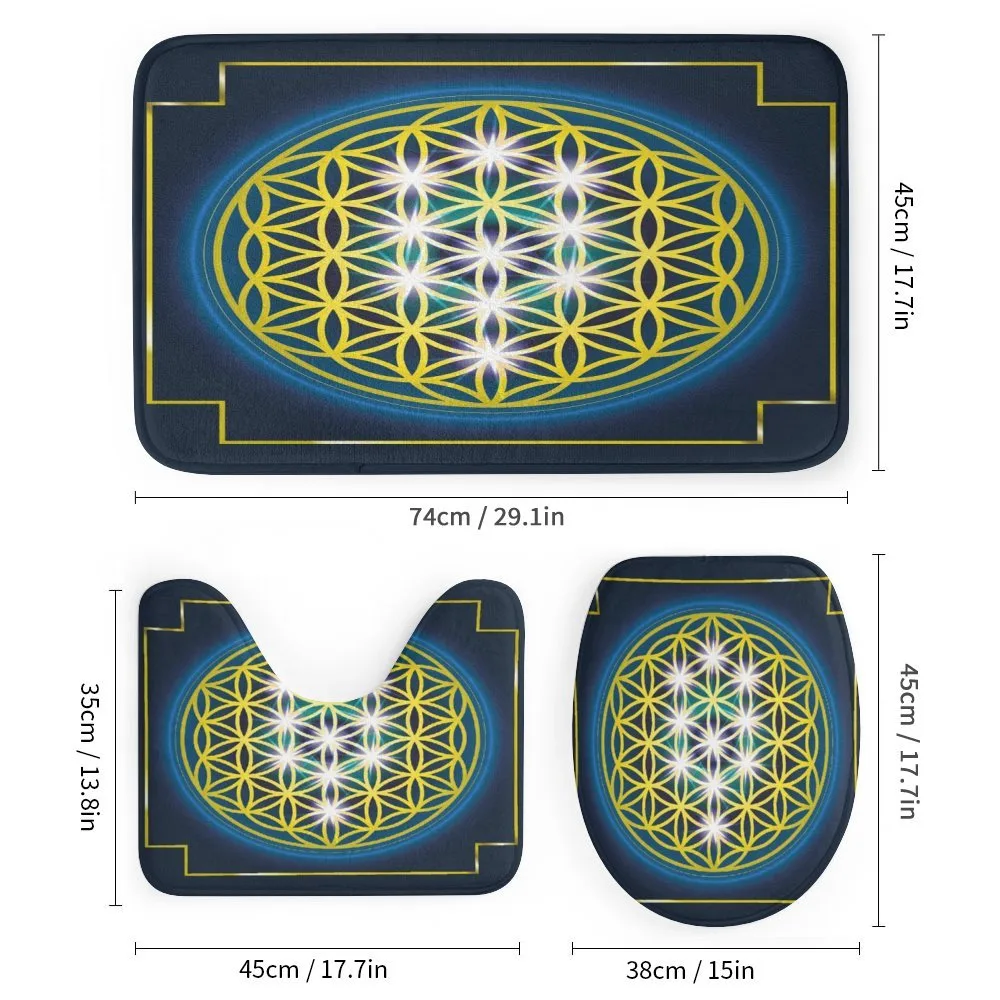Flower of Life Spirals — Detail 1