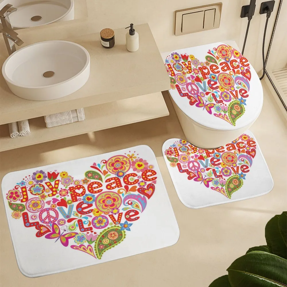 Hippie Floral Heart Sign — Detail 5