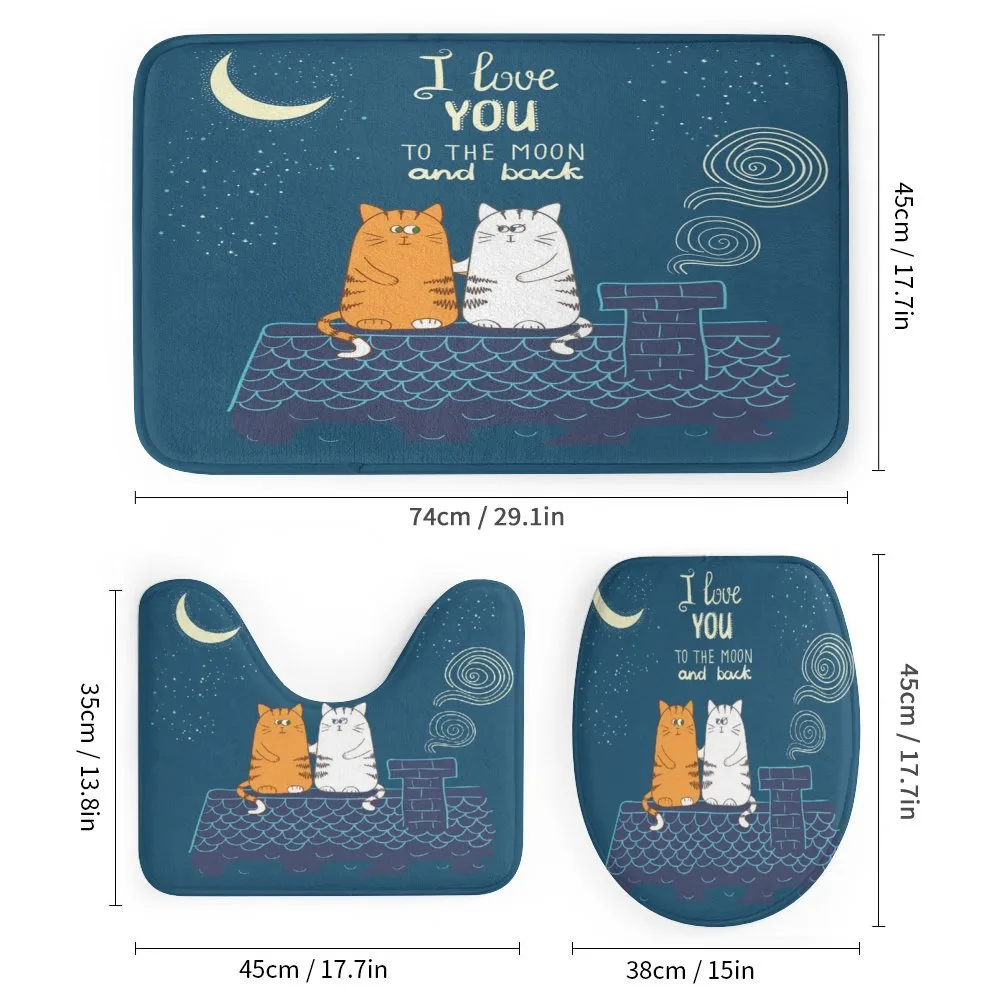 Love Cats on Roof — Detail 1