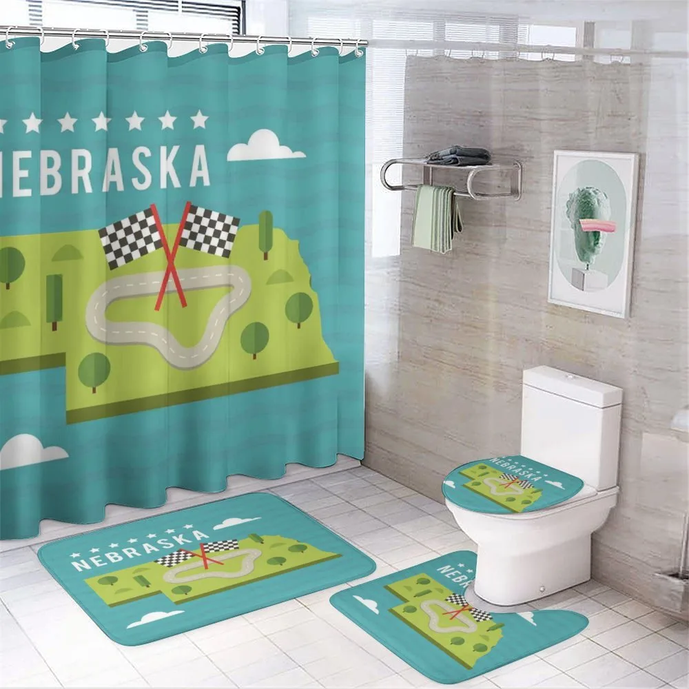 Map of Nebraska State — Your design