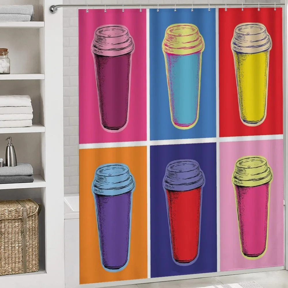 Modern Pop Art Cups — Detail 4