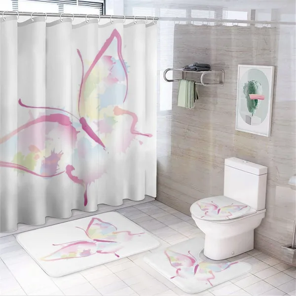 Nature Spring on a shower curtain