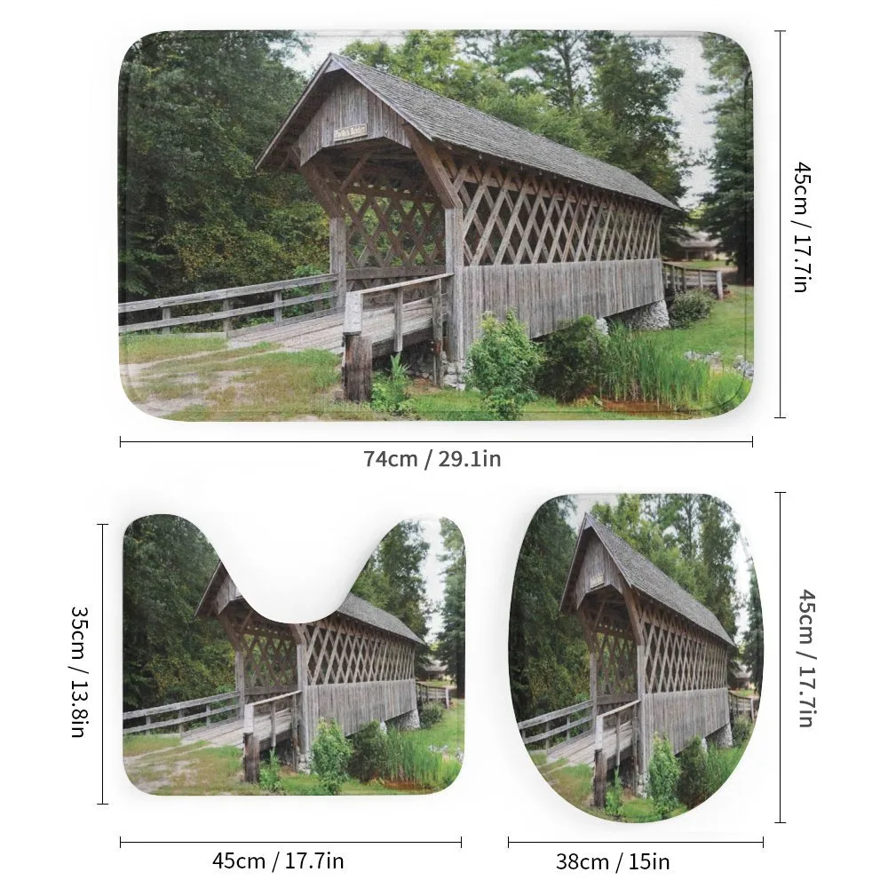 Old Wooden Bridge Print — Detail 1