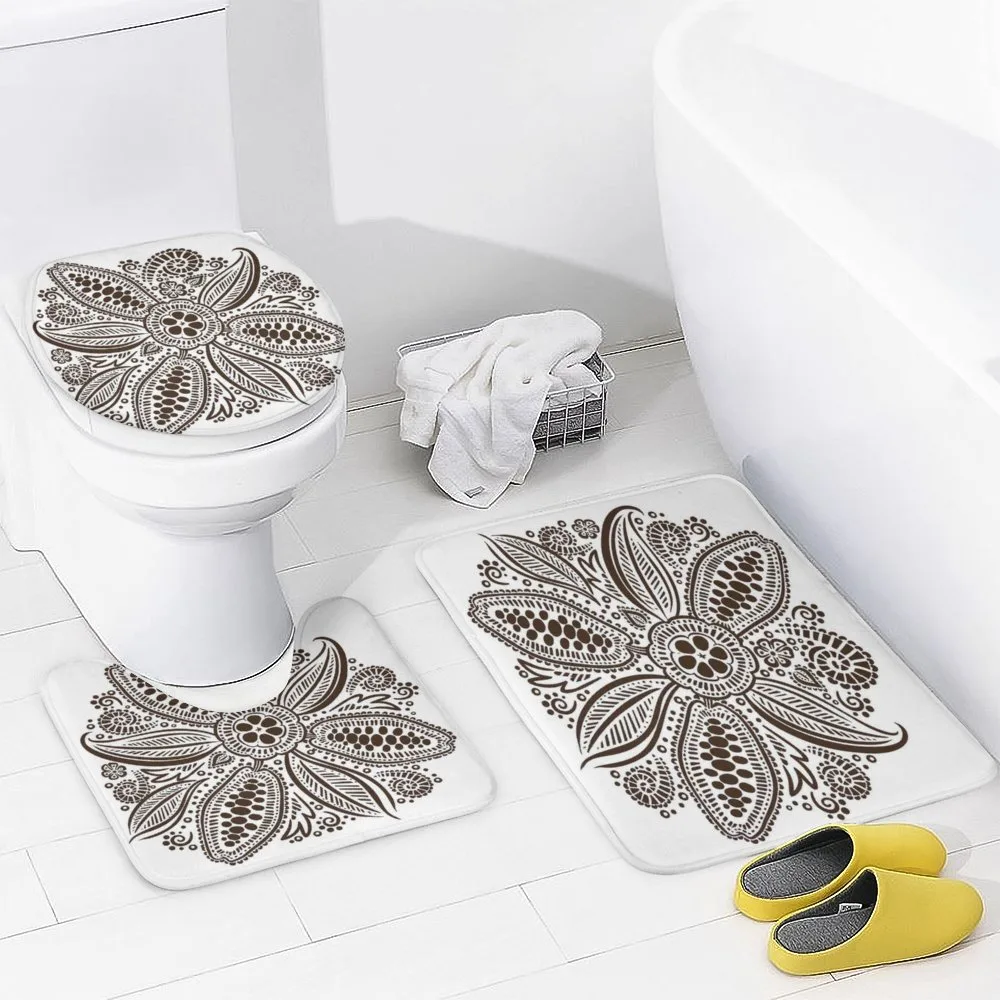 Ornamental Flower Motif Art — Detail 3