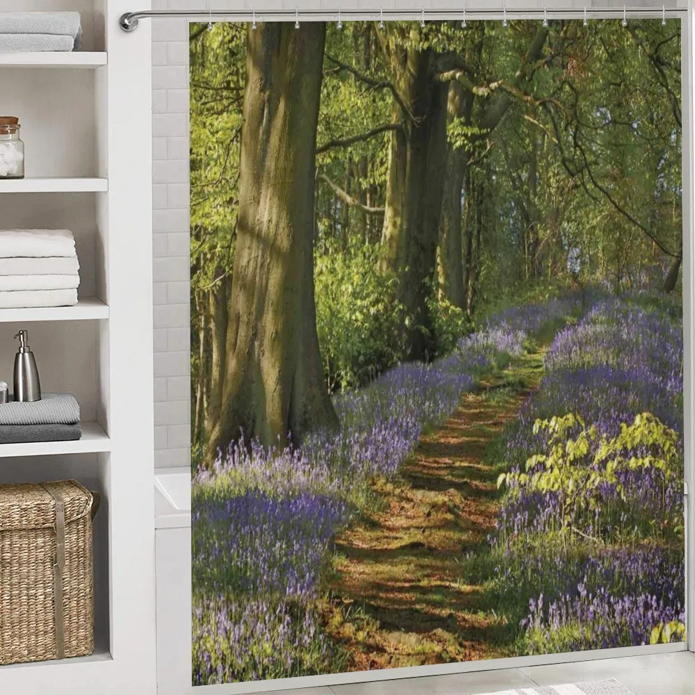 Path Between Bluebells — Detail 4