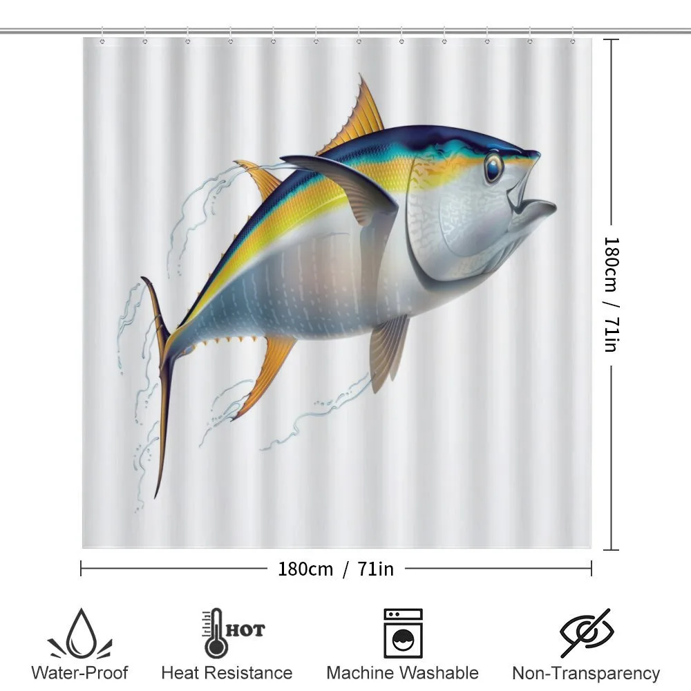 Realistic Yellowfin Tuna — Detail 2