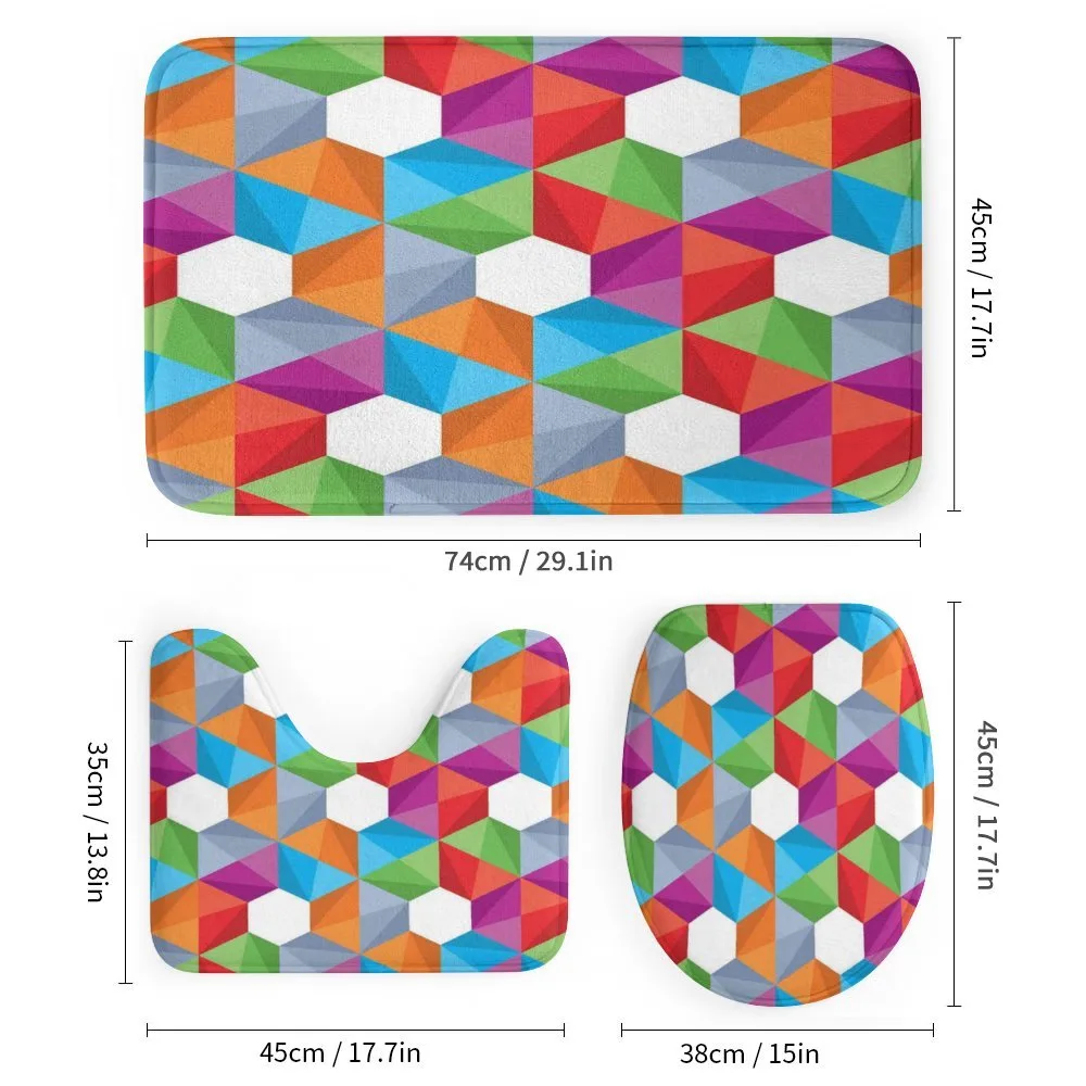 Retro Mosaic Triangle — Detail 1