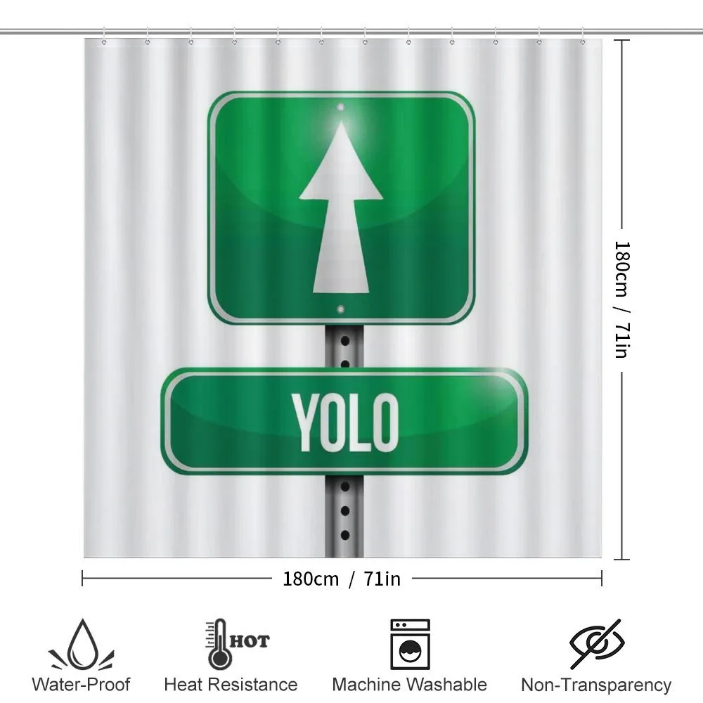 Road Sign Pointing Forward — Detail 2