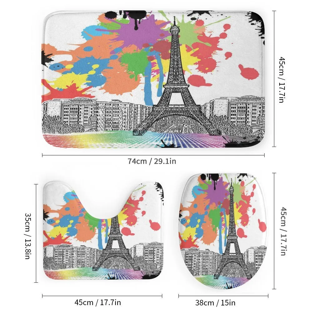Splashing Spots Eiffel Tower — Detail 1