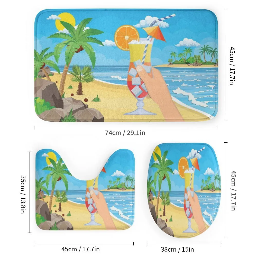 Tropical Cocktail Glass — Detail 1