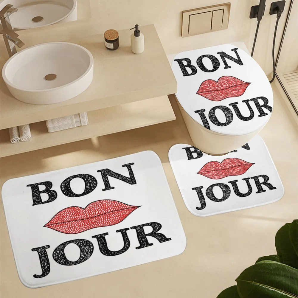 Vintage Bon Jour Words — Detail 5