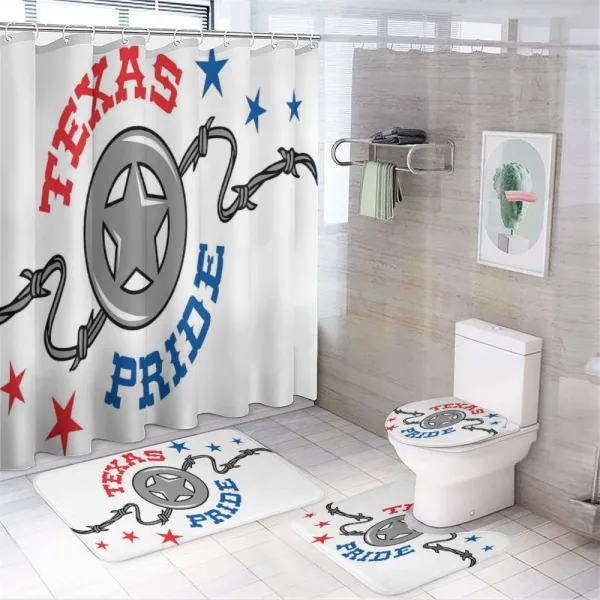 American South Motif on a shower curtain