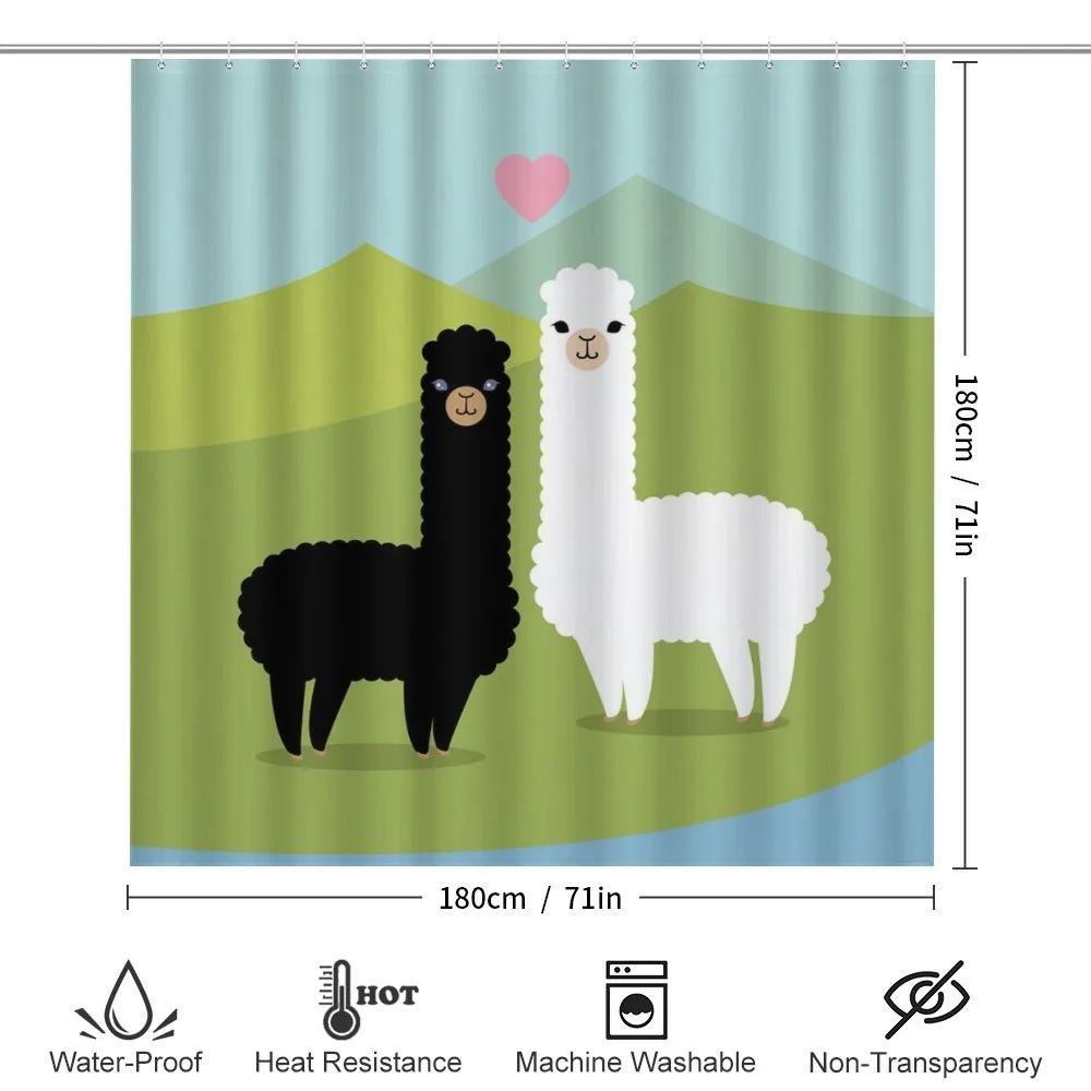Animals in Love on Hill — Detail 2