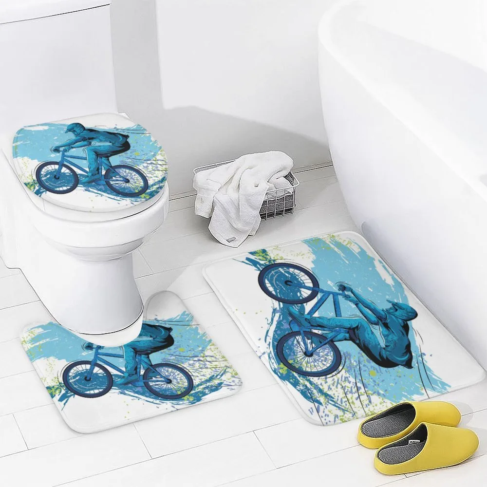 Bicyclist Color Splashes — Detail 3