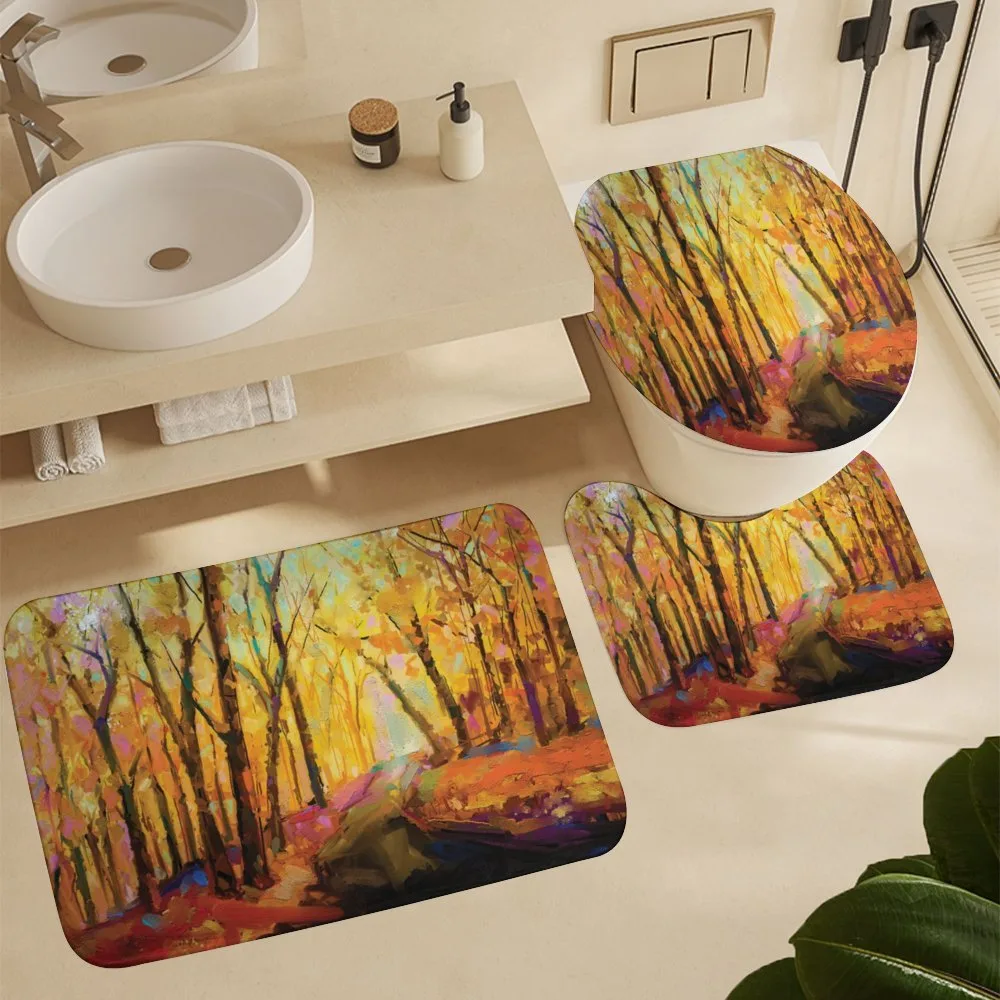 Fall Time Forest Scenery — Detail 5