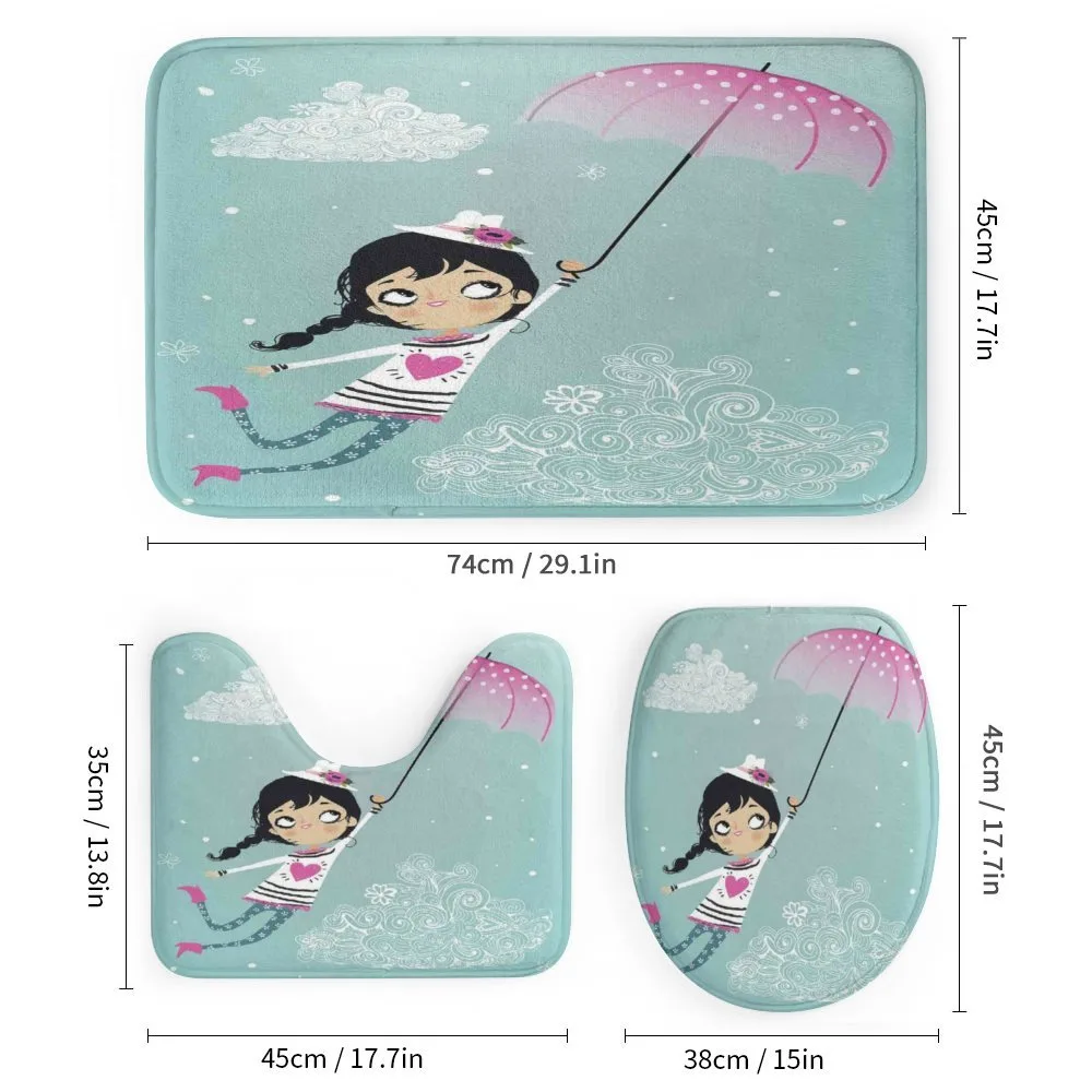 Girl with Pink Umbrella — Detail 1