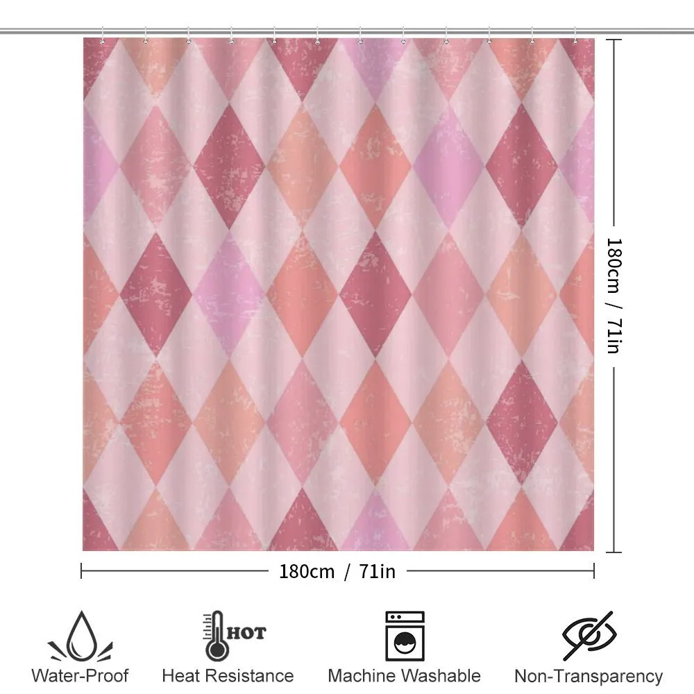Harlequin Diamond Pattern — Detail 2