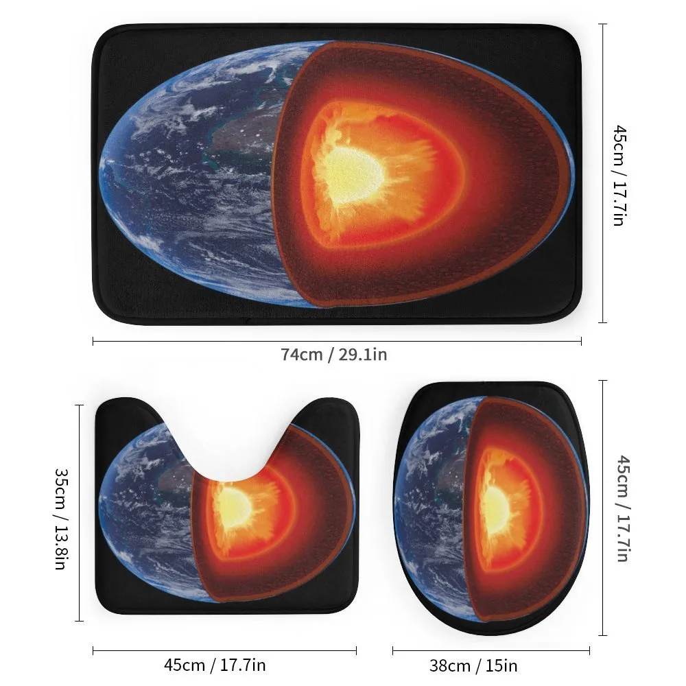 Hot Burning Earth Core — Detail 1