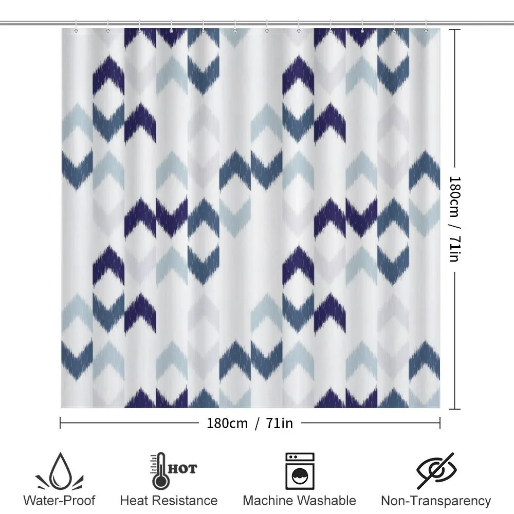 Ikat Chevron Zig Zag — Detail 2