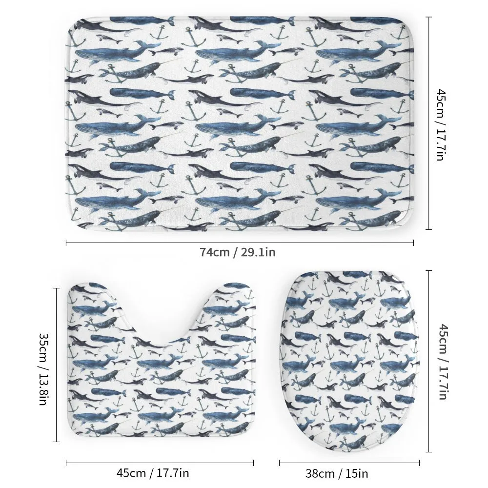 Orcas and Blue Whales — Detail 1
