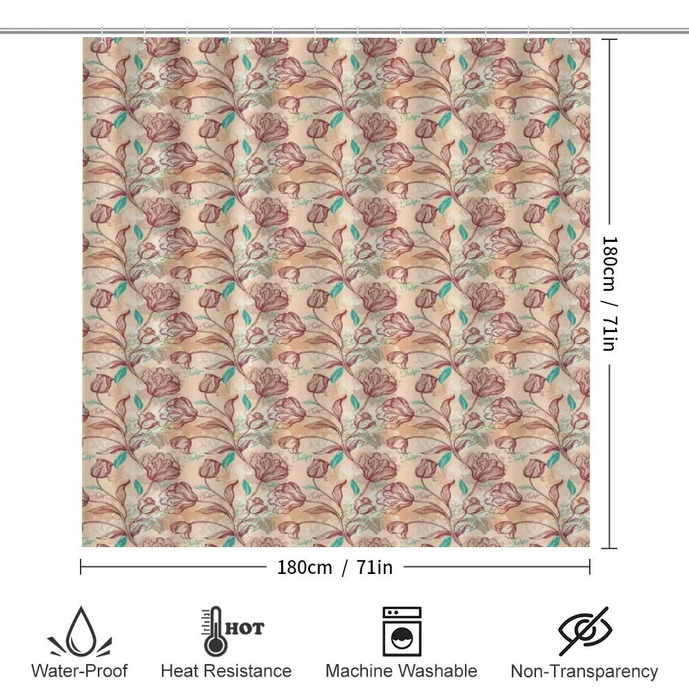 Ornate Tulip Pattern — Detail 2