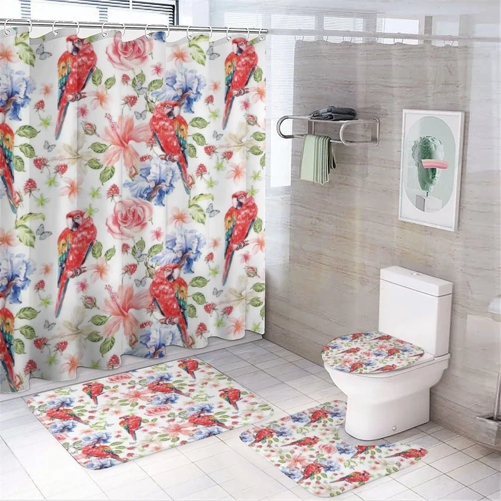Parrots Iris and Roses — Your design