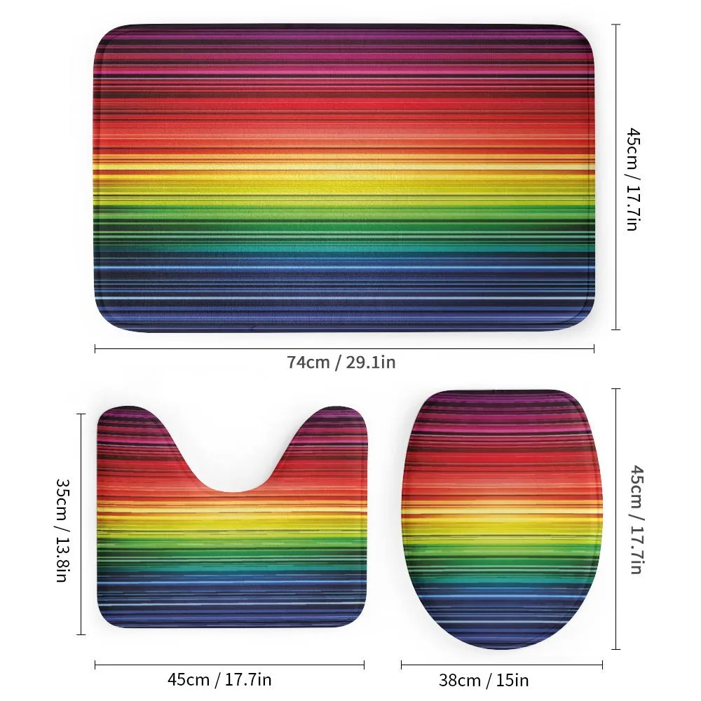 Rainbow Stripes Neon — Detail 1