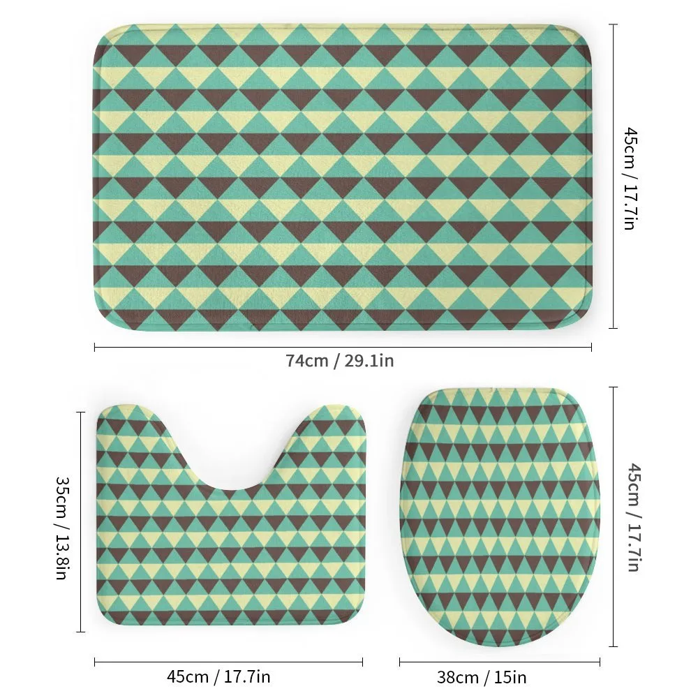 Retro Triangles Pattern — Detail 1