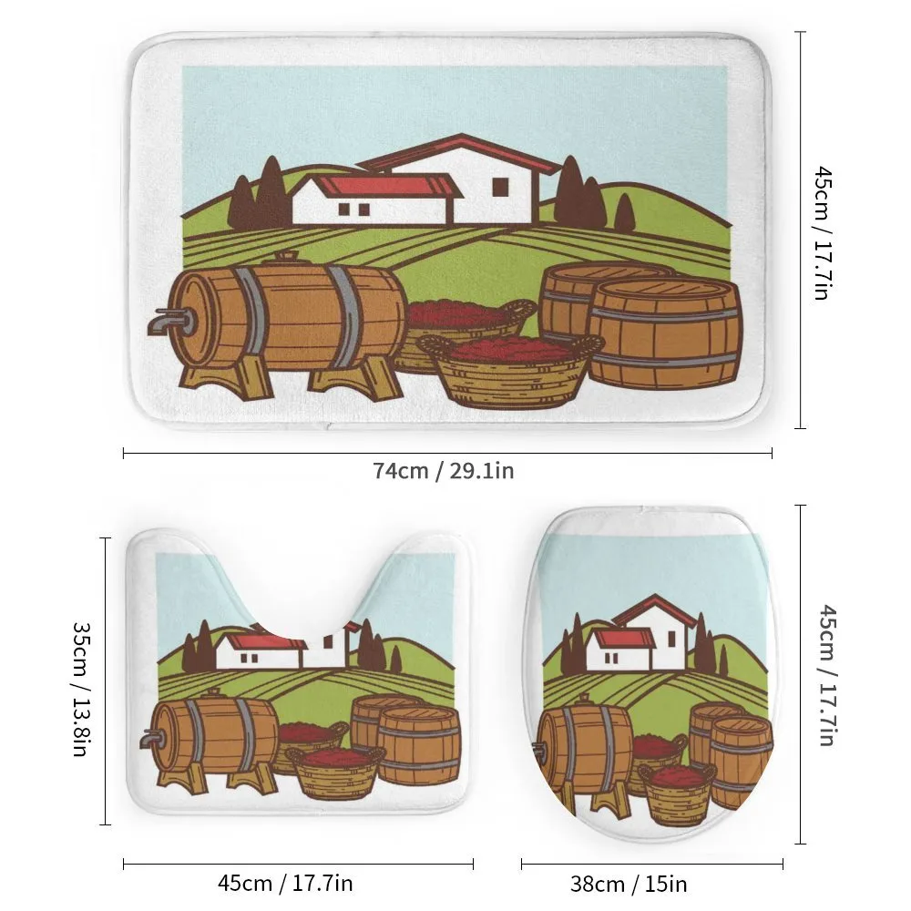 Retro Vineyard Harvest — Detail 1