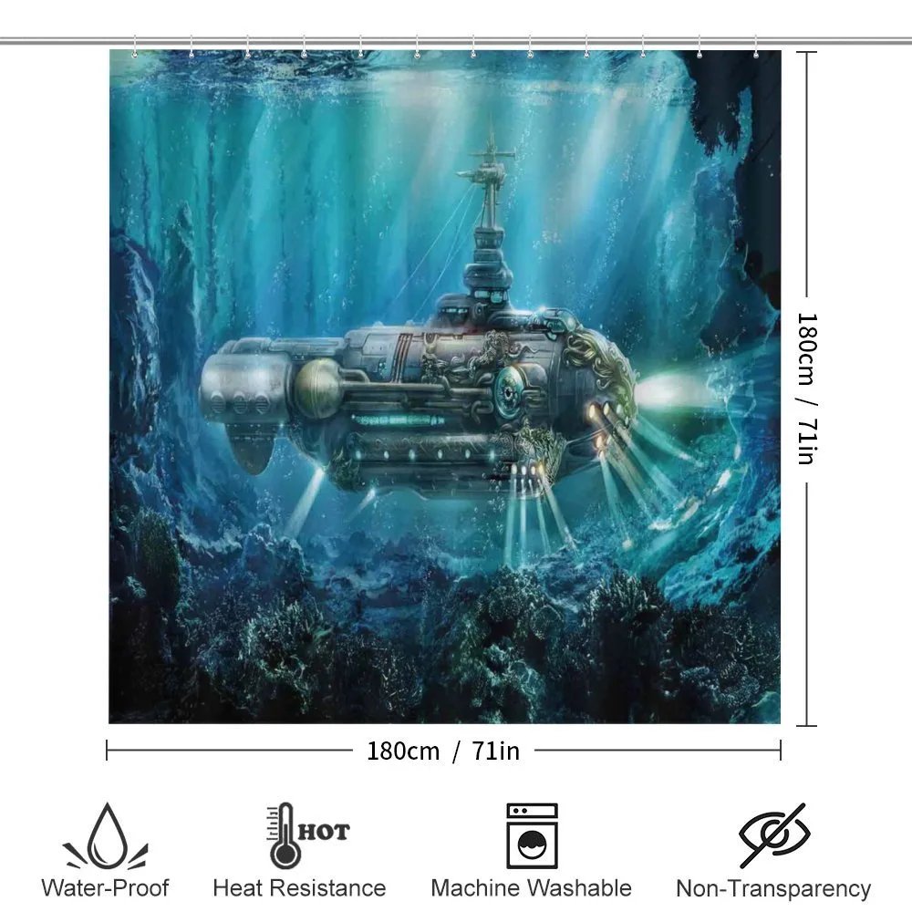 Science Fiction Submarine — Detail 2