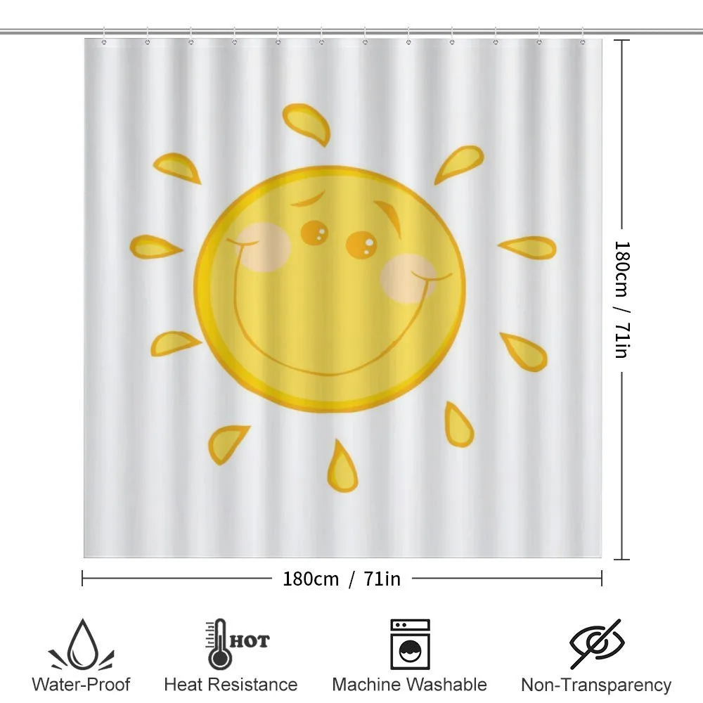 Simple Happy Sun Character — Detail 2
