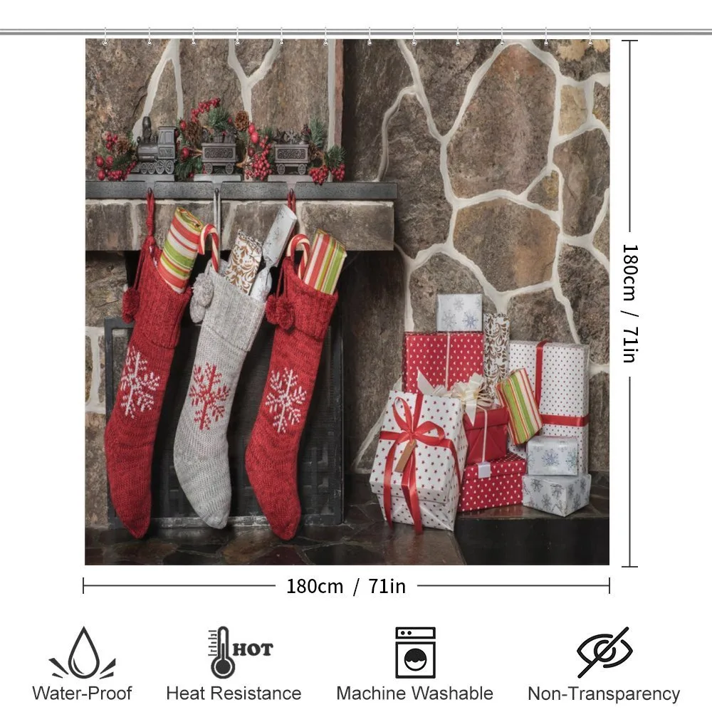Stockings and Gift Boxes — Detail 2