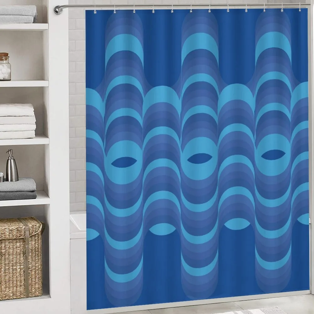 Wavy Graphic Pattern — Detail 4