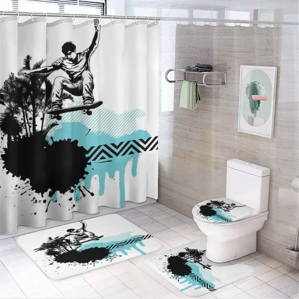 Young Boy Skater Exotic — Your design