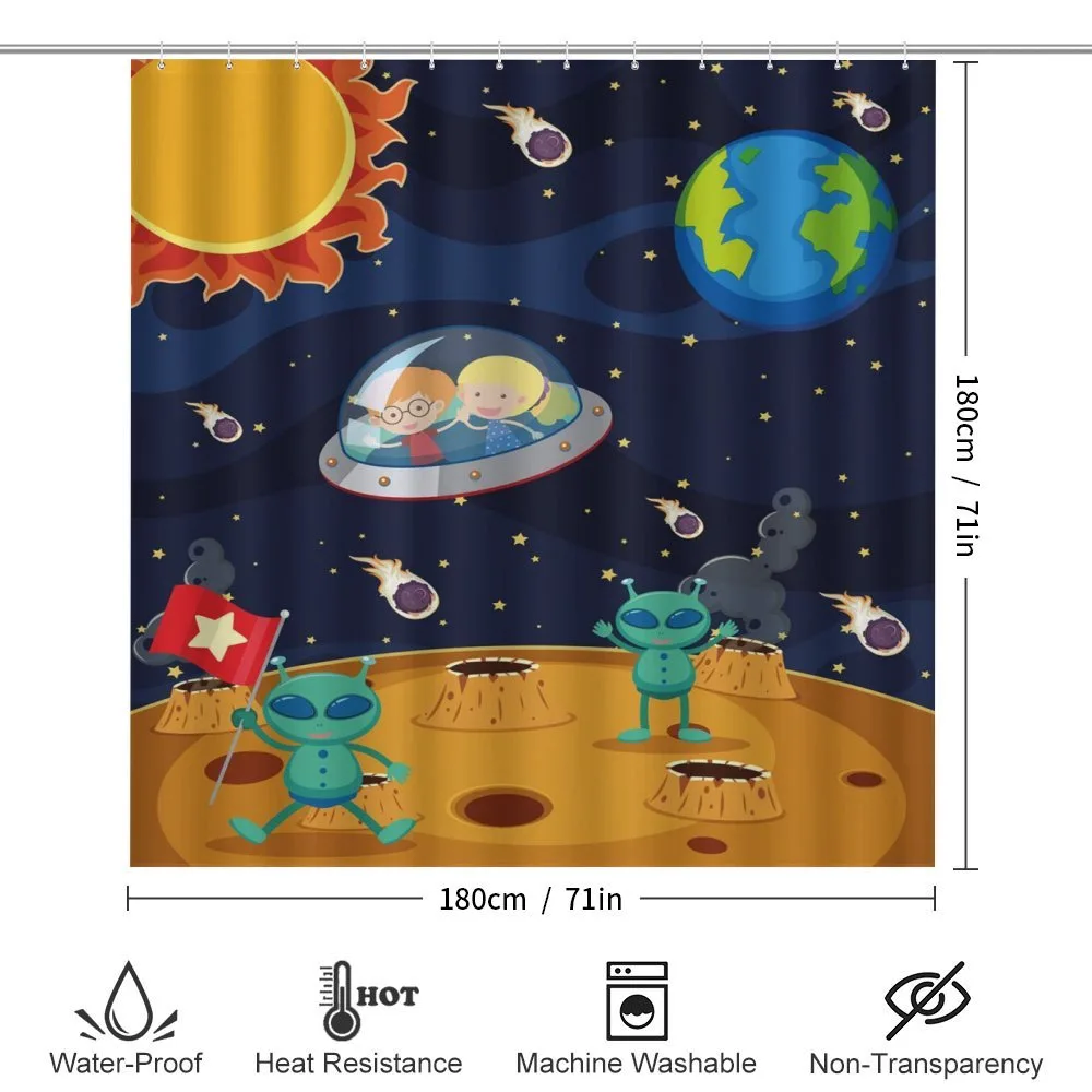 Children Space Travel Galaxy — Detail 2