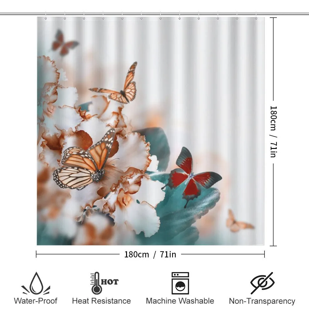 Colorful Butterflies Fly — Detail 2