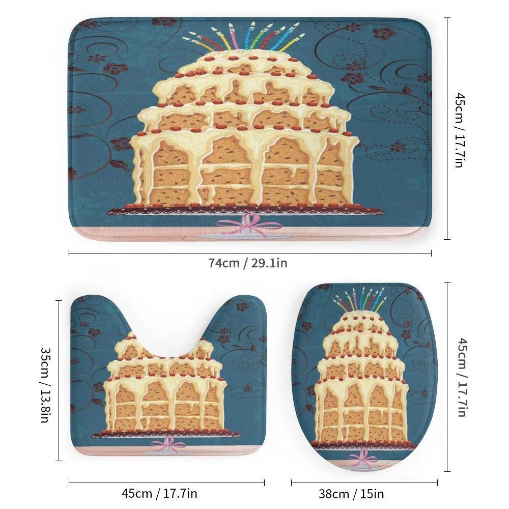 Crumb Coated Party Cake — Detail 1