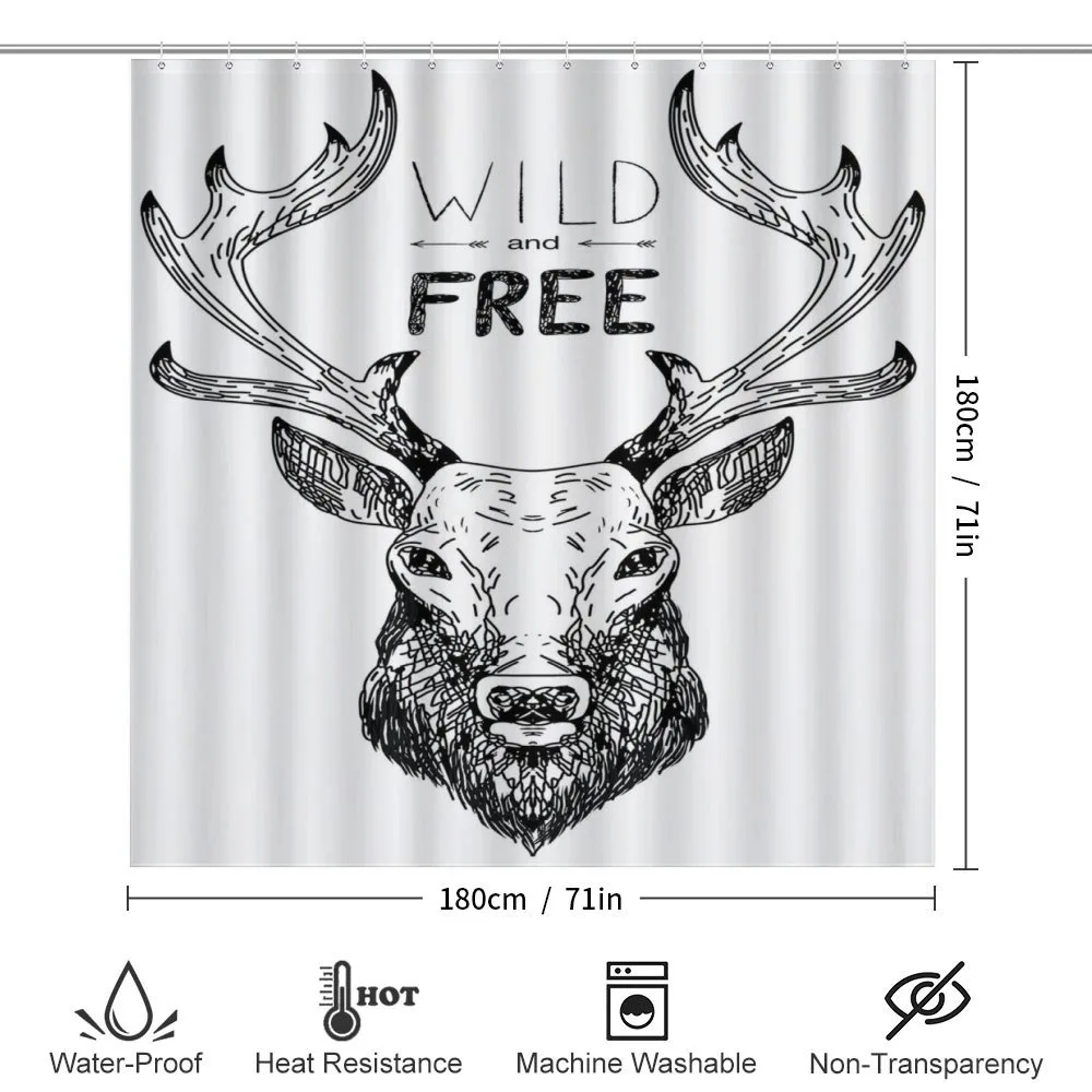 Deer Wild Free — Detail 2