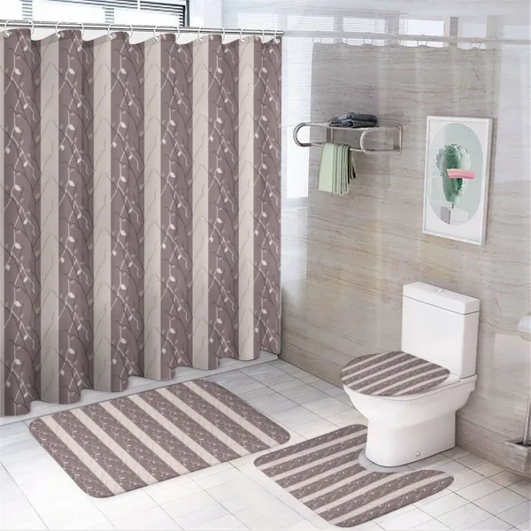 Earthen Toned Autumn on a shower curtain
