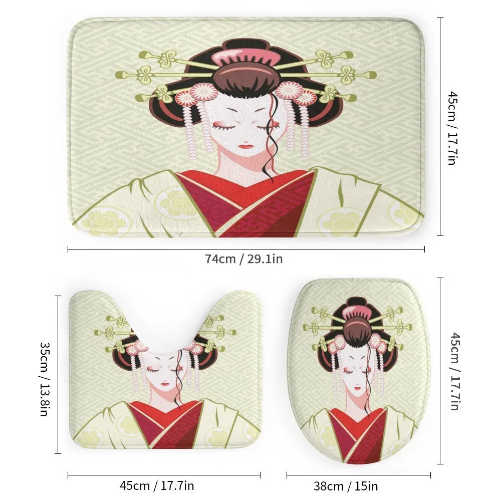 Geisha Woman Portrait — Detail 1
