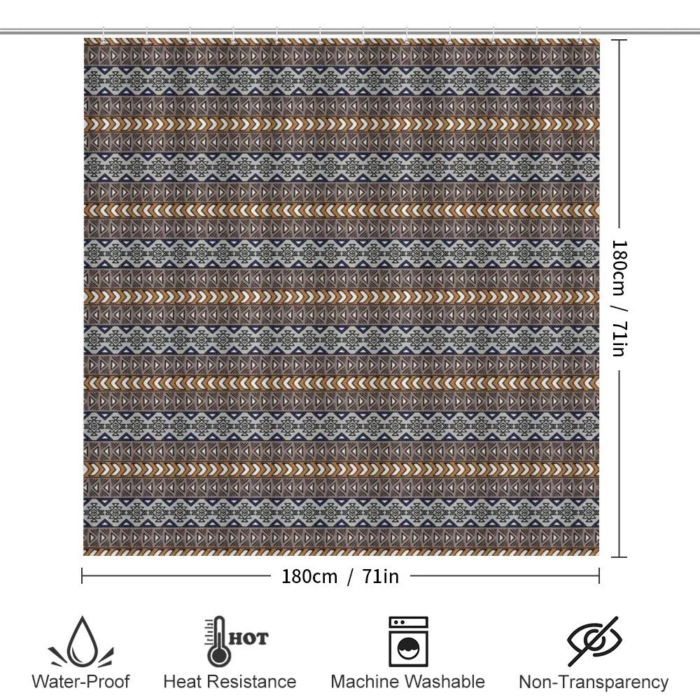 Geometric Tribal Borders — Detail 2