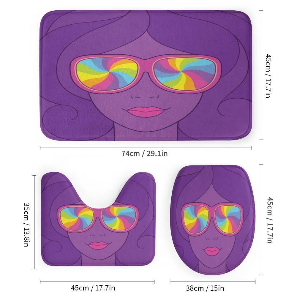 Girl with Rainbow Sunglasses — Detail 1