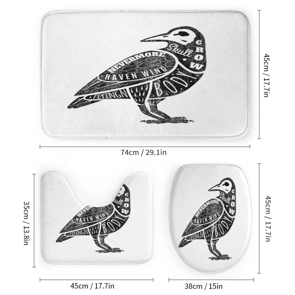 Gothic Bird Font Pattern — Detail 1