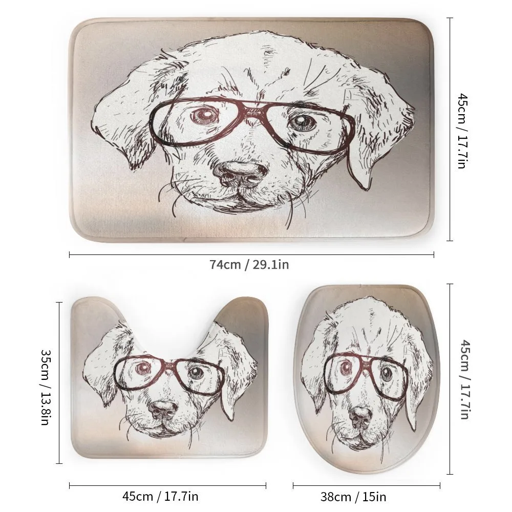 Hipster Puppy Glasses — Detail 1