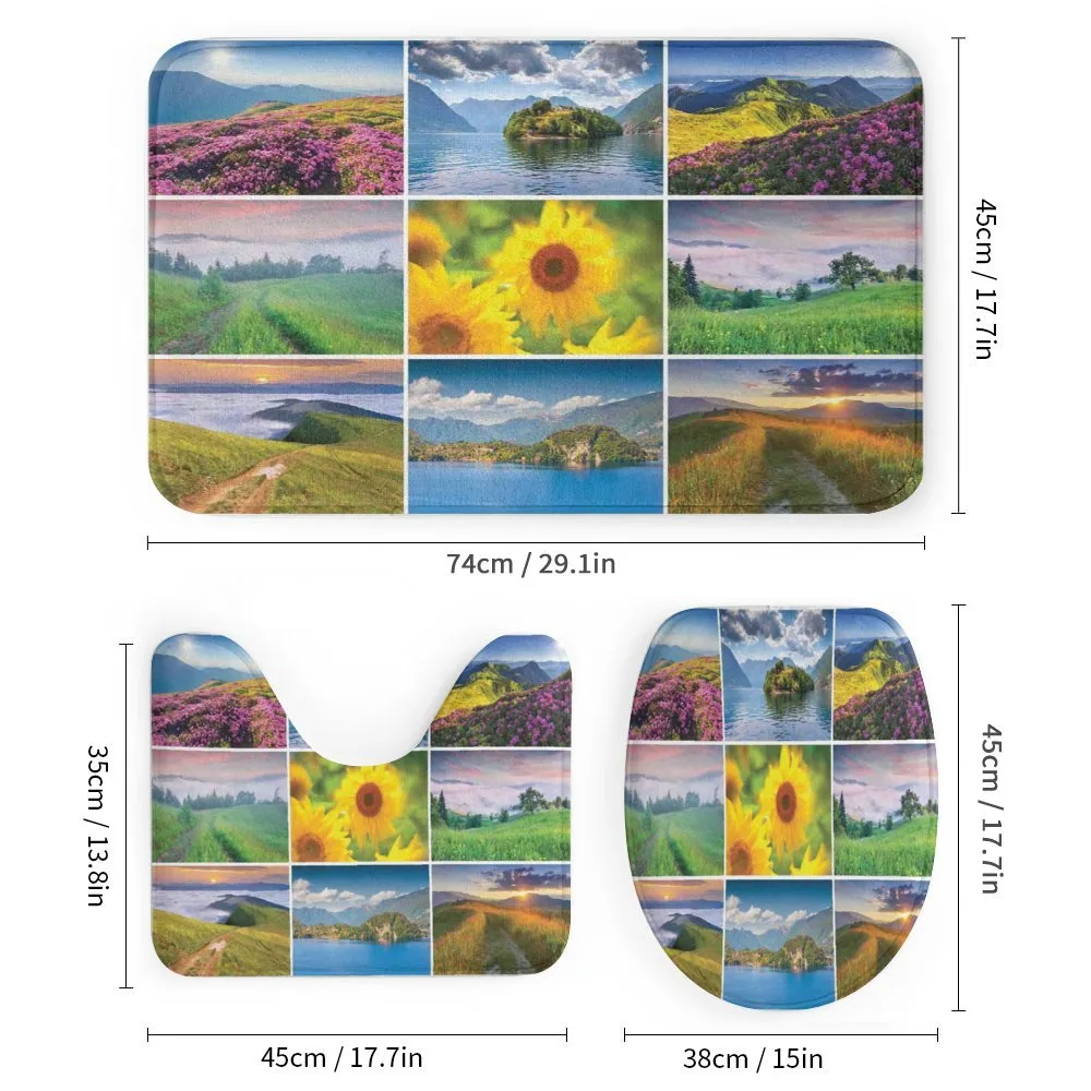 Idyllic Scenery Collage — Detail 1
