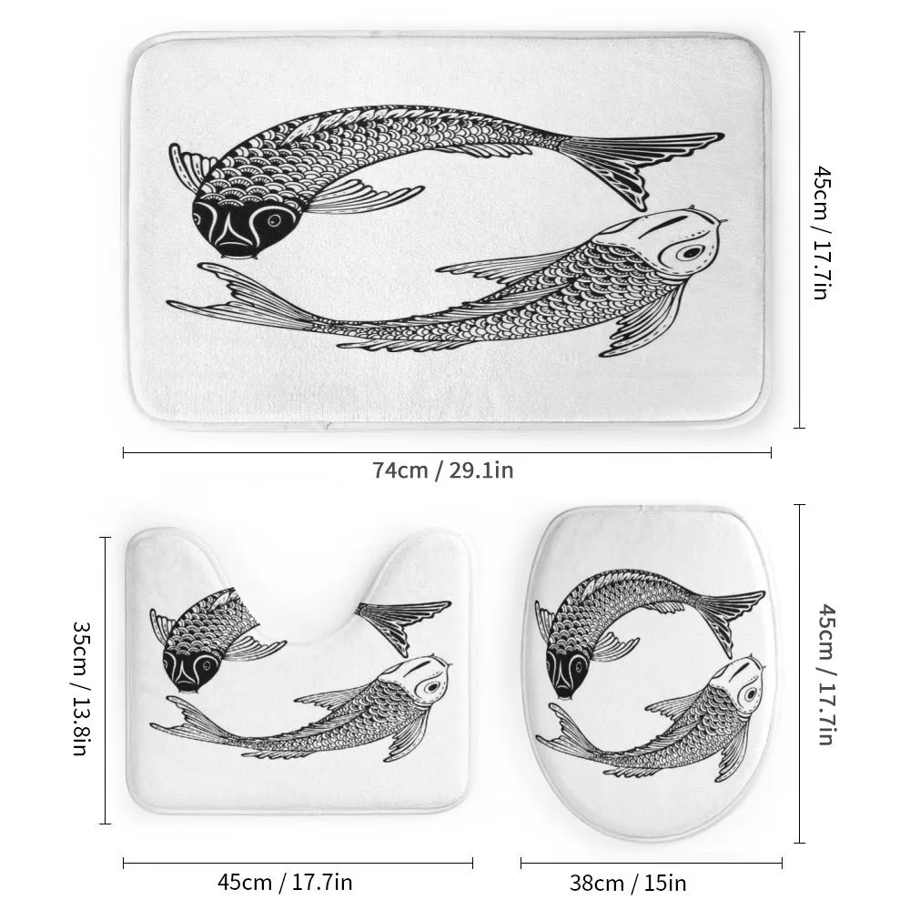 Japanese Carps Love — Detail 1