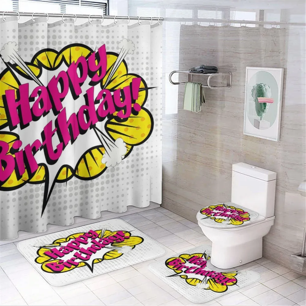 Pop Art Greeting Dots — Your design