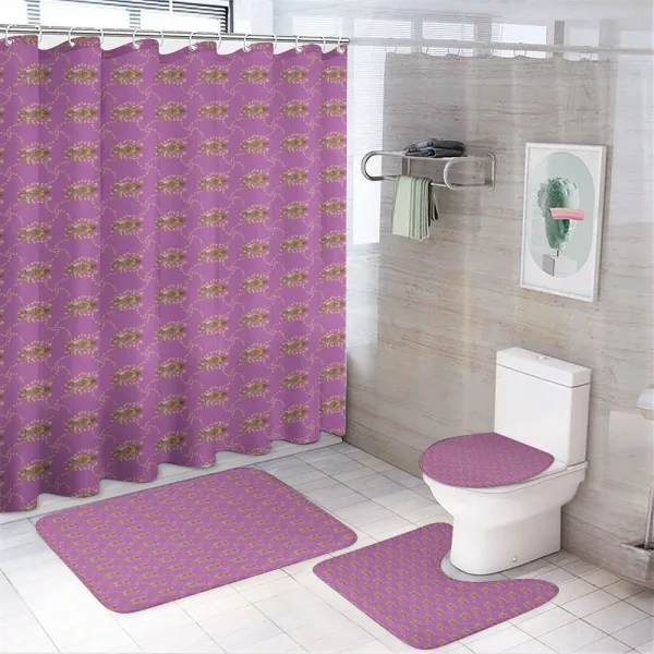 Renaissance Stems on a shower curtain