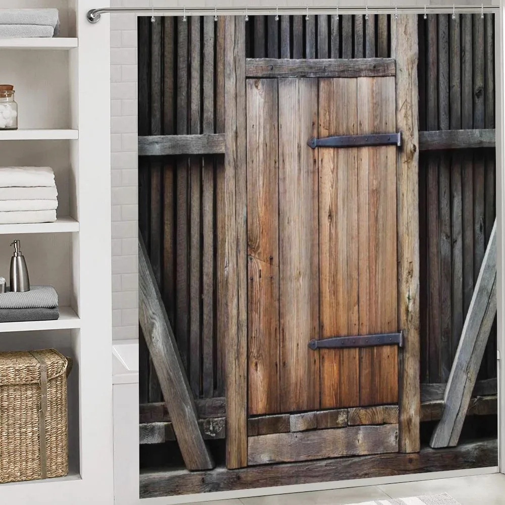 Rustic Rural Wood Door — Detail 4