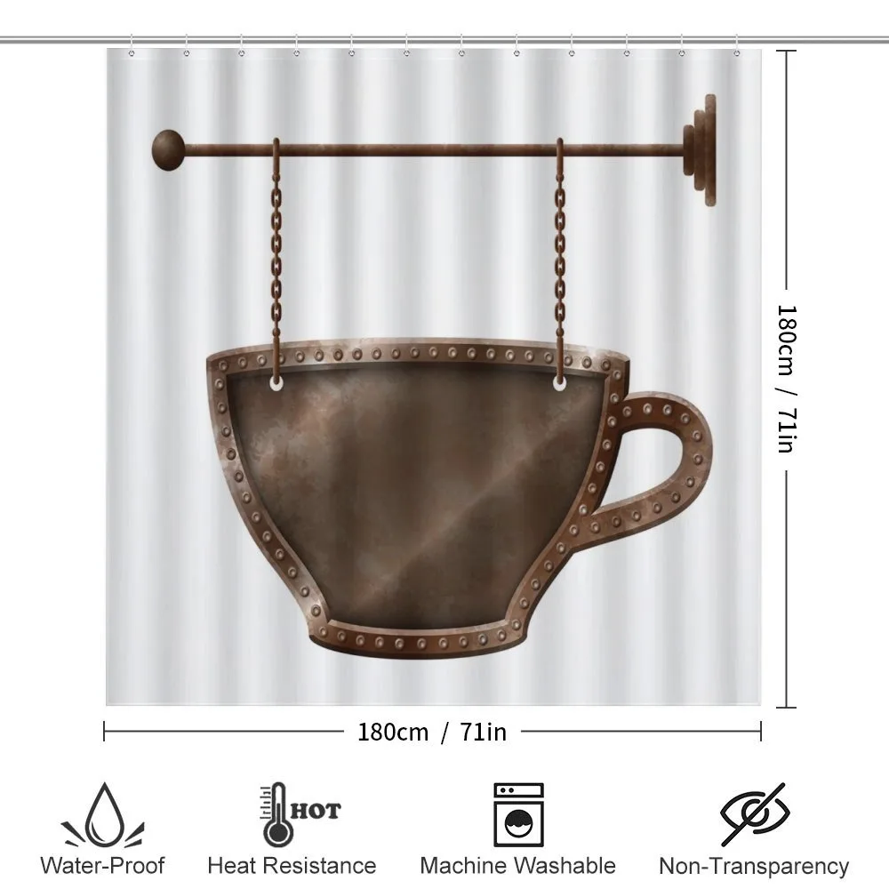 Rusty Cup Singboard — Detail 2